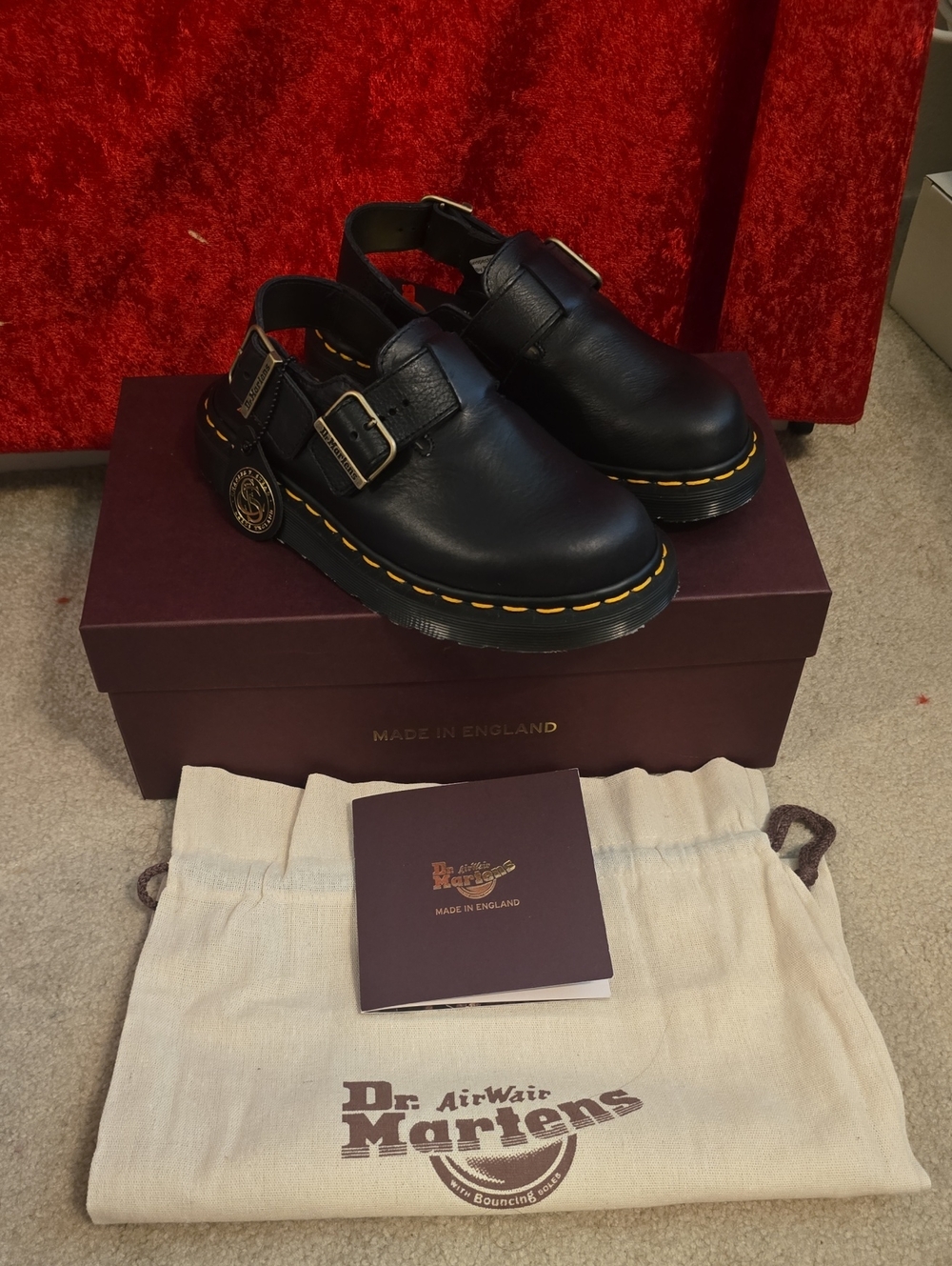 Jorge Made in England Leather Slingback Mule